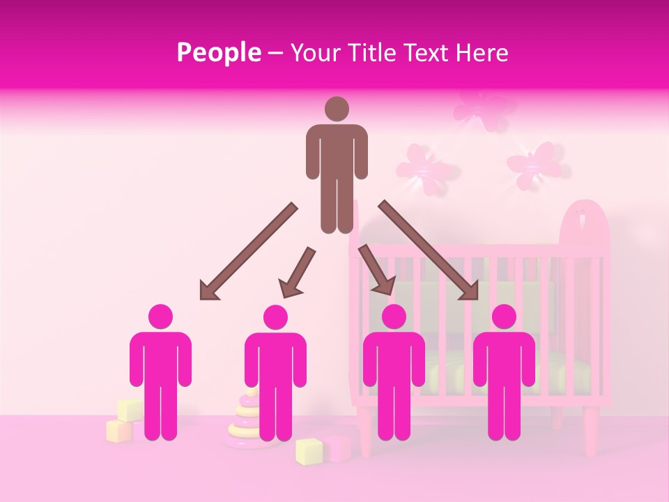 Beautiful Pink Home PowerPoint Template