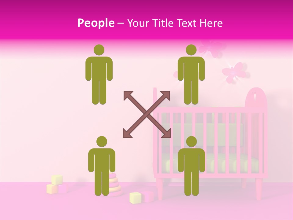 Beautiful Pink Home PowerPoint Template