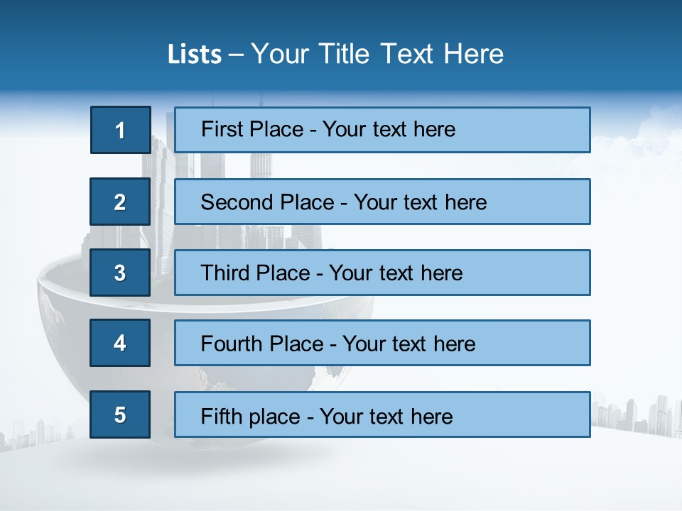 Business Hope Miniature PowerPoint Template