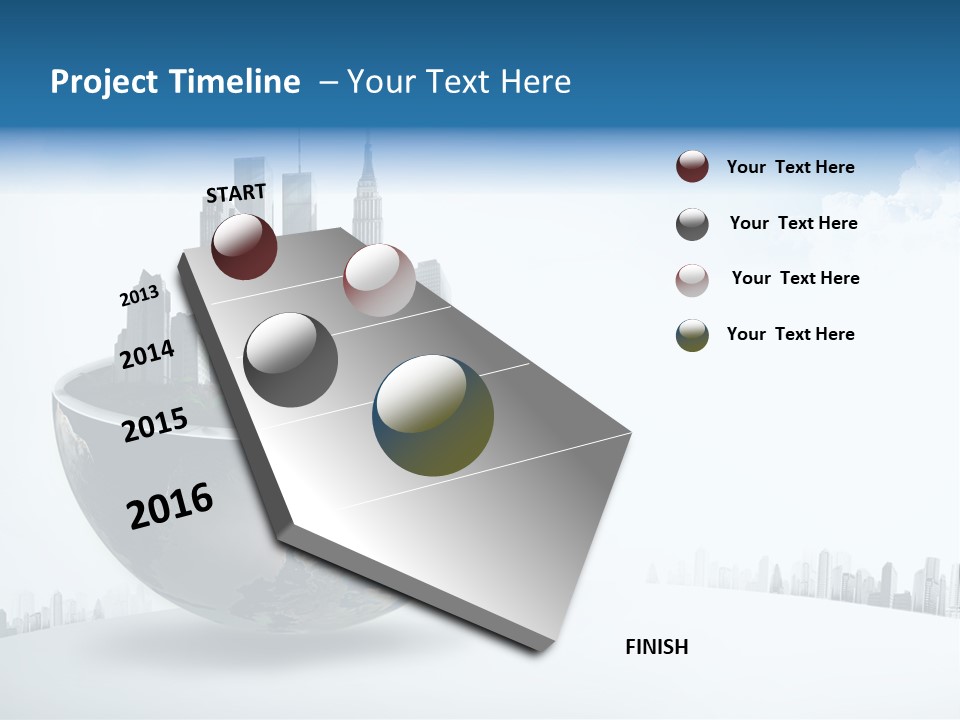Business Hope Miniature PowerPoint Template