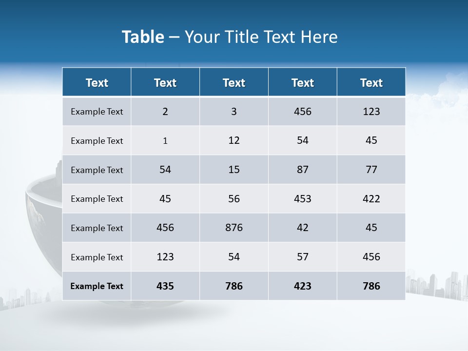Business Hope Miniature PowerPoint Template