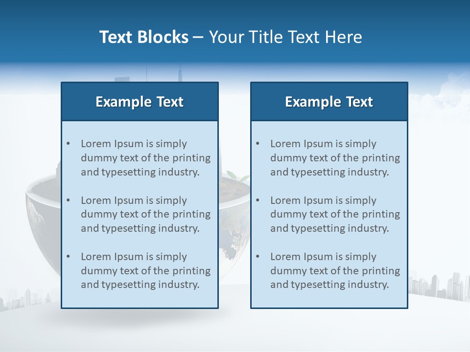 Business Hope Miniature PowerPoint Template