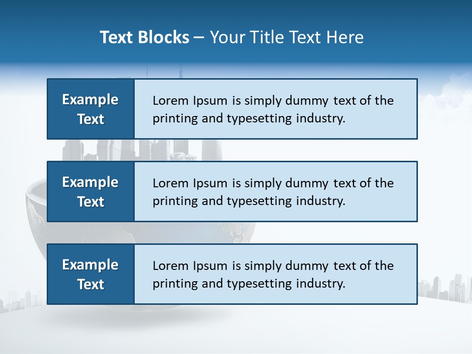 Business Hope Miniature PowerPoint Template