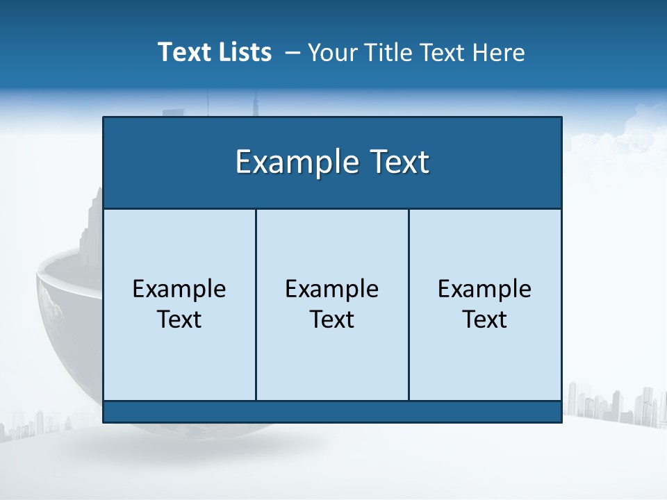 Business Hope Miniature PowerPoint Template