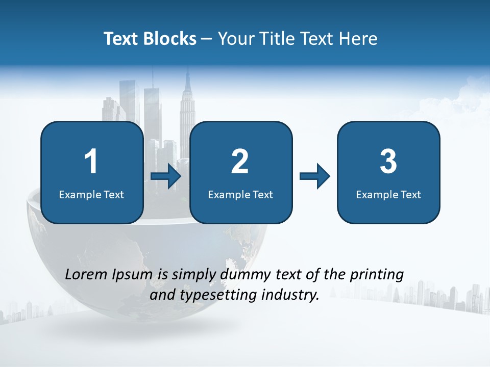 Business Hope Miniature PowerPoint Template
