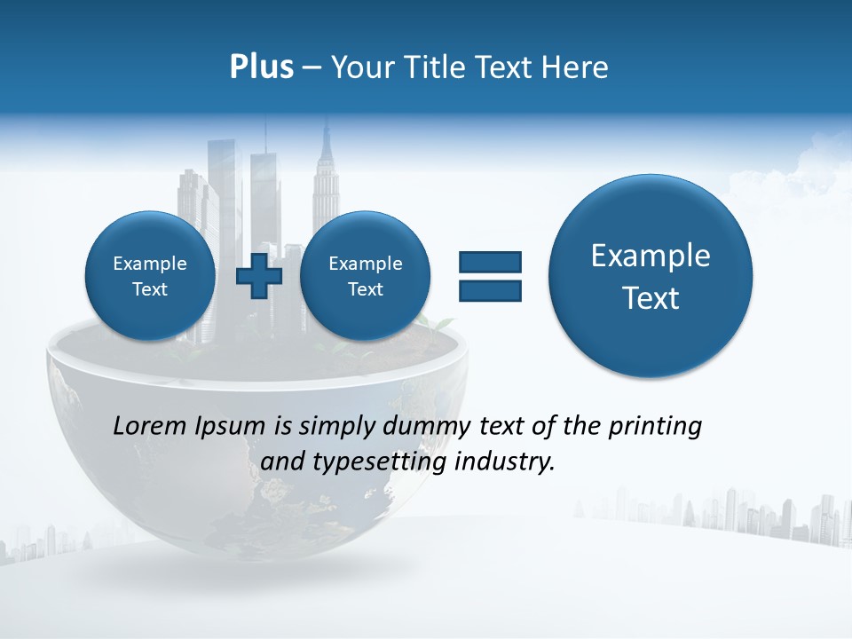 Business Hope Miniature PowerPoint Template