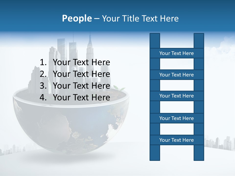 Business Hope Miniature PowerPoint Template