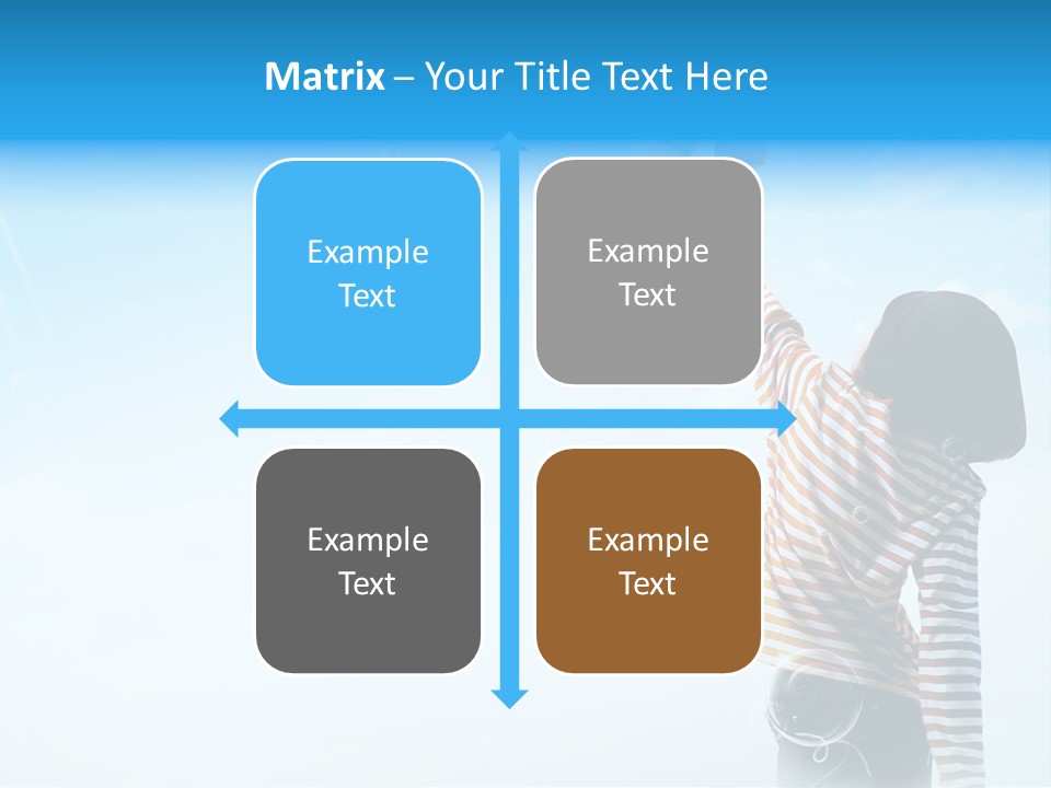 Healthy Girl Day PowerPoint Template