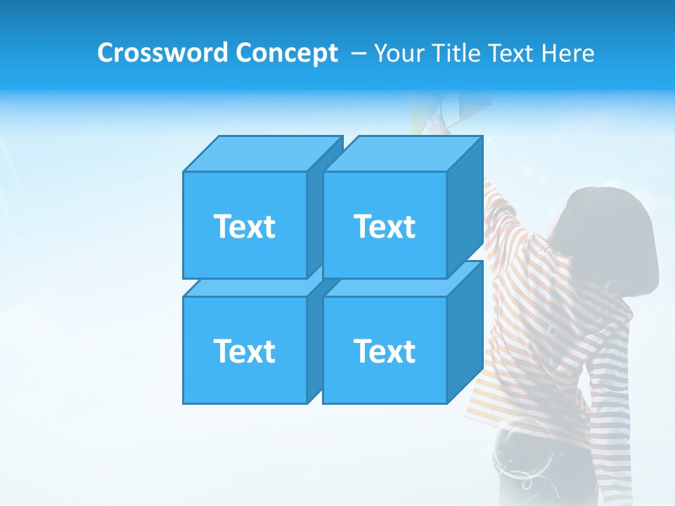 Healthy Girl Day PowerPoint Template