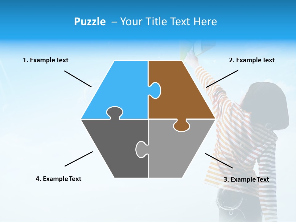 Healthy Girl Day PowerPoint Template