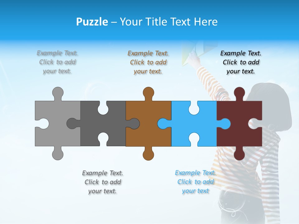 Healthy Girl Day PowerPoint Template