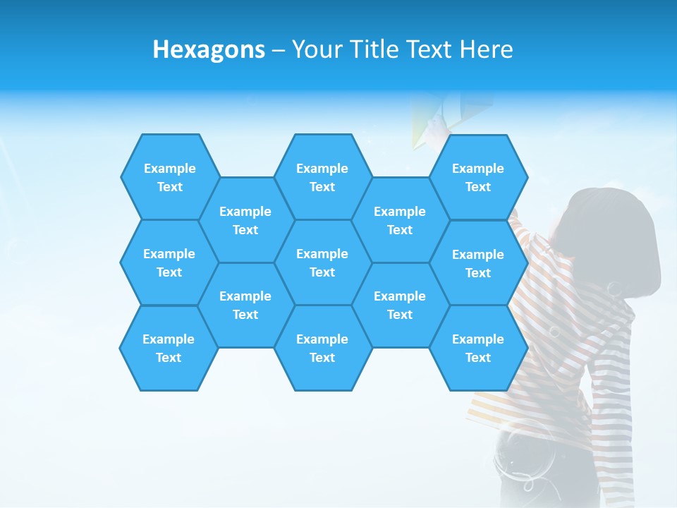 Healthy Girl Day PowerPoint Template