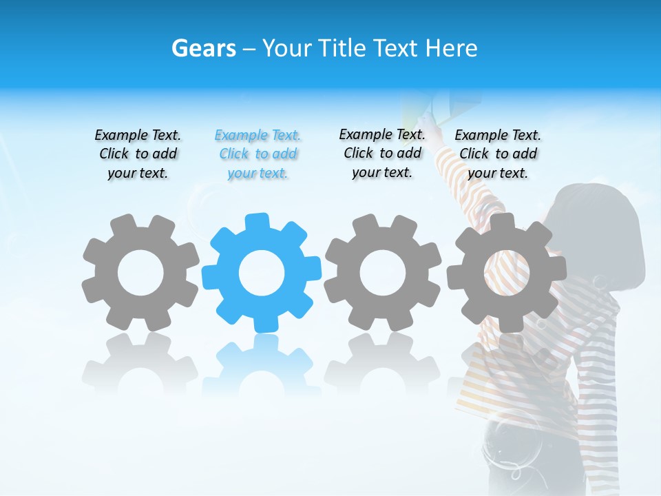 Healthy Girl Day PowerPoint Template