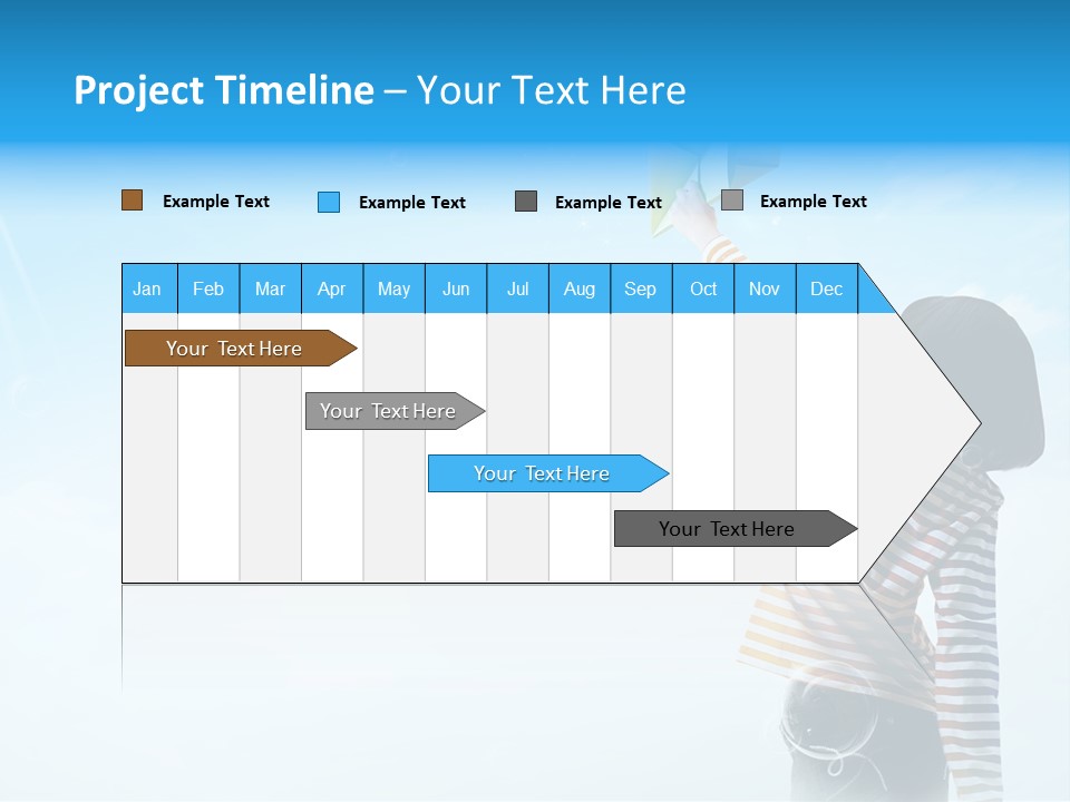Healthy Girl Day PowerPoint Template