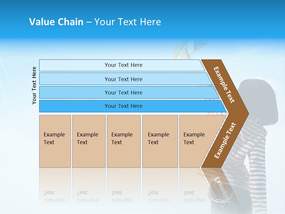 Healthy Girl Day PowerPoint Template