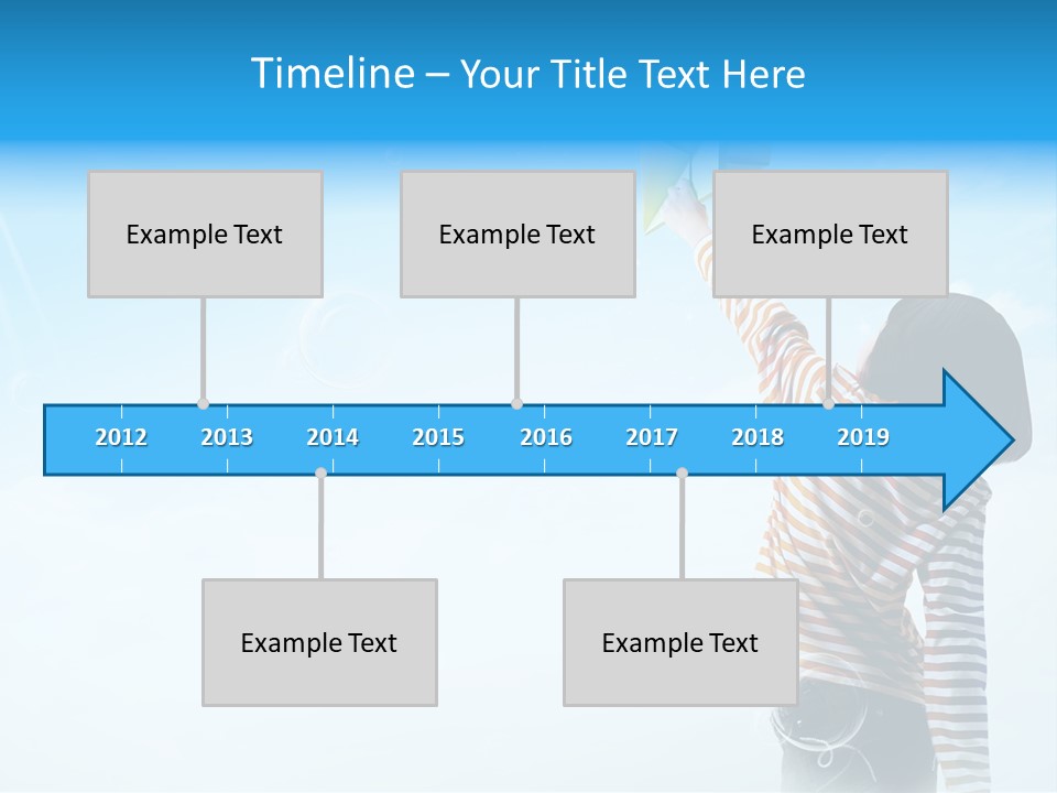 Healthy Girl Day PowerPoint Template