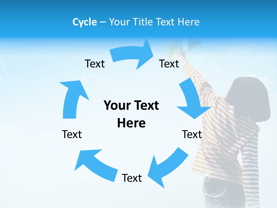 Healthy Girl Day PowerPoint Template