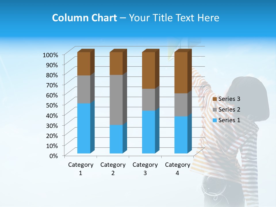 Healthy Girl Day PowerPoint Template