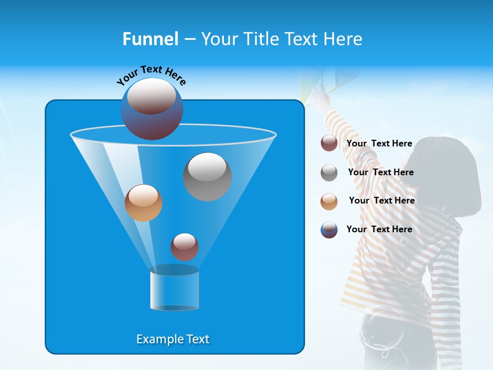 Healthy Girl Day PowerPoint Template