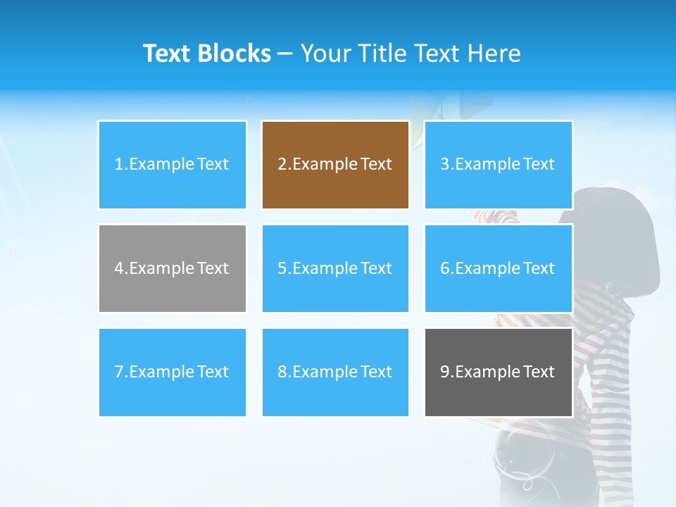 Healthy Girl Day PowerPoint Template