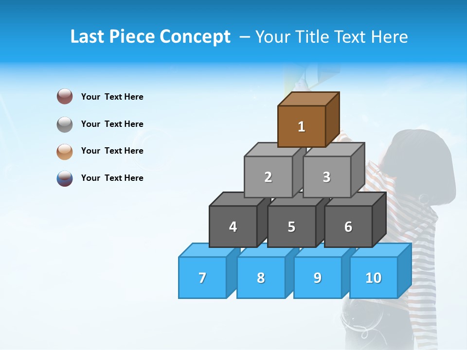 Healthy Girl Day PowerPoint Template