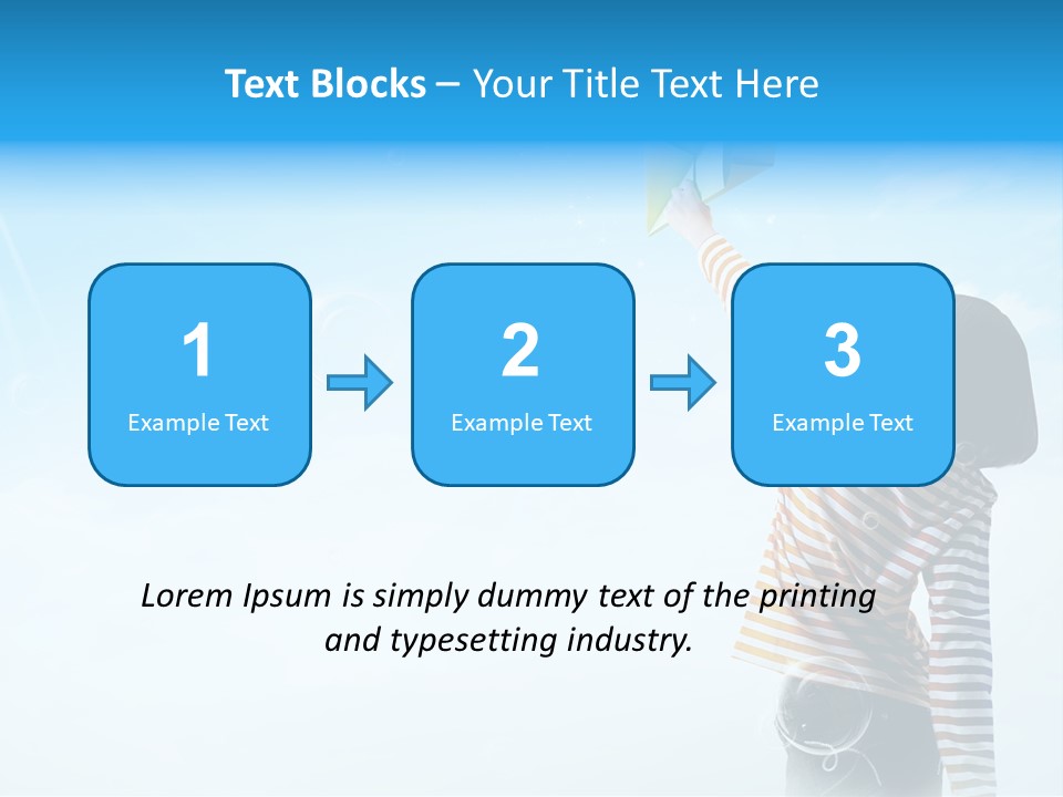 Healthy Girl Day PowerPoint Template