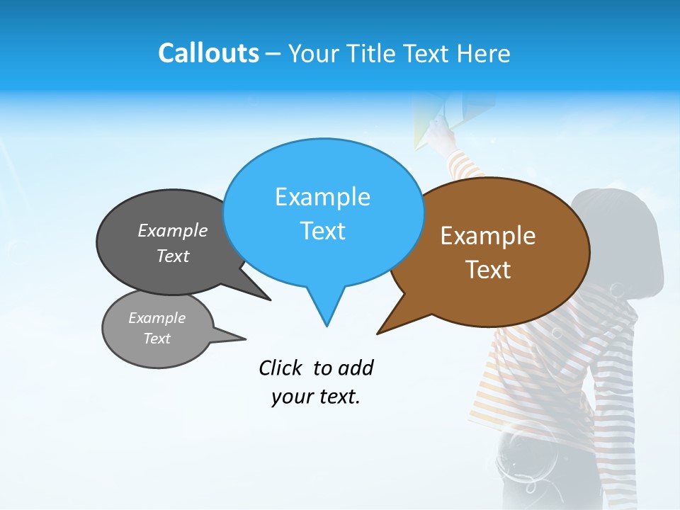 Healthy Girl Day PowerPoint Template