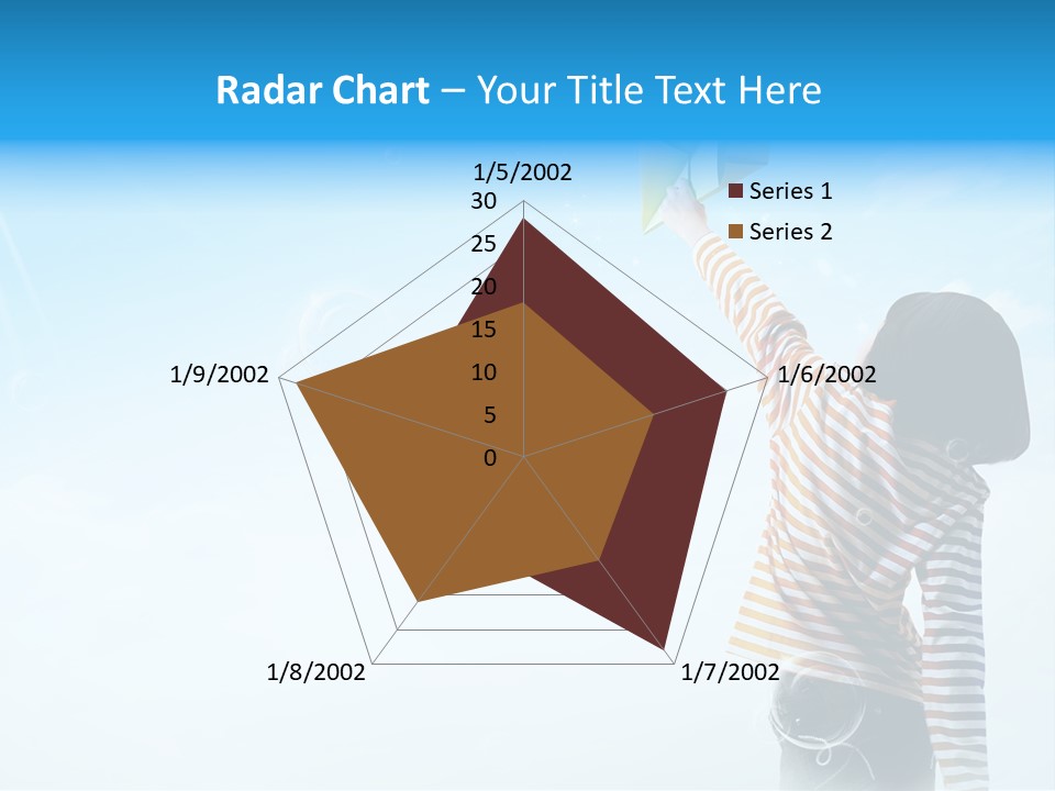 Healthy Girl Day PowerPoint Template