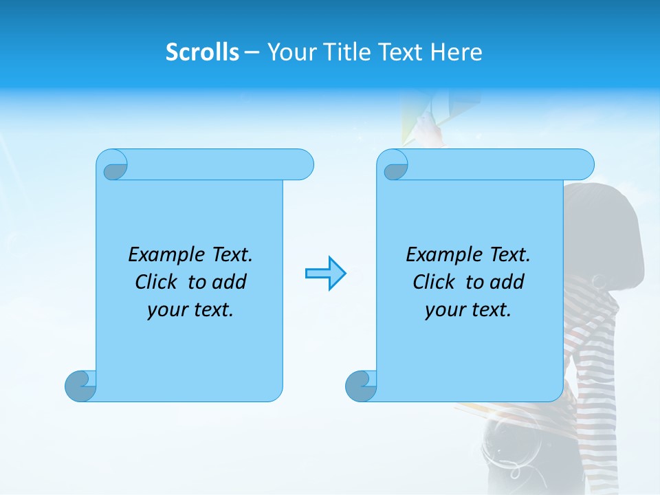 Healthy Girl Day PowerPoint Template