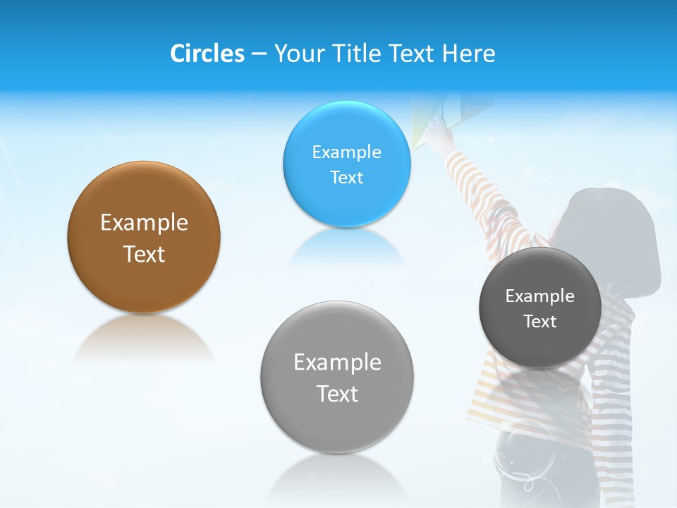 Healthy Girl Day PowerPoint Template