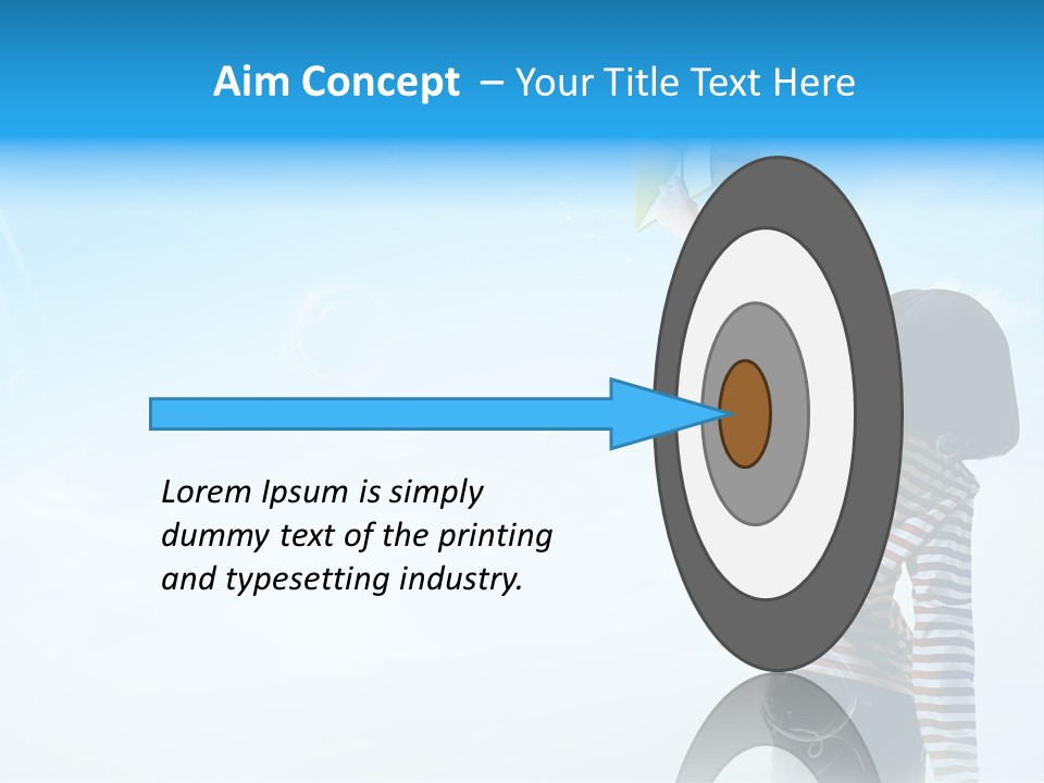 Healthy Girl Day PowerPoint Template