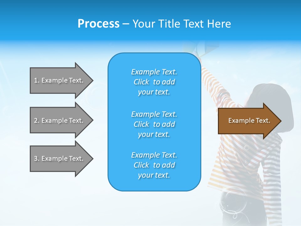 Healthy Girl Day PowerPoint Template