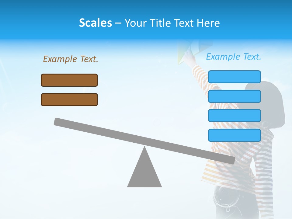 Healthy Girl Day PowerPoint Template