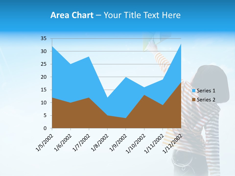 Healthy Girl Day PowerPoint Template