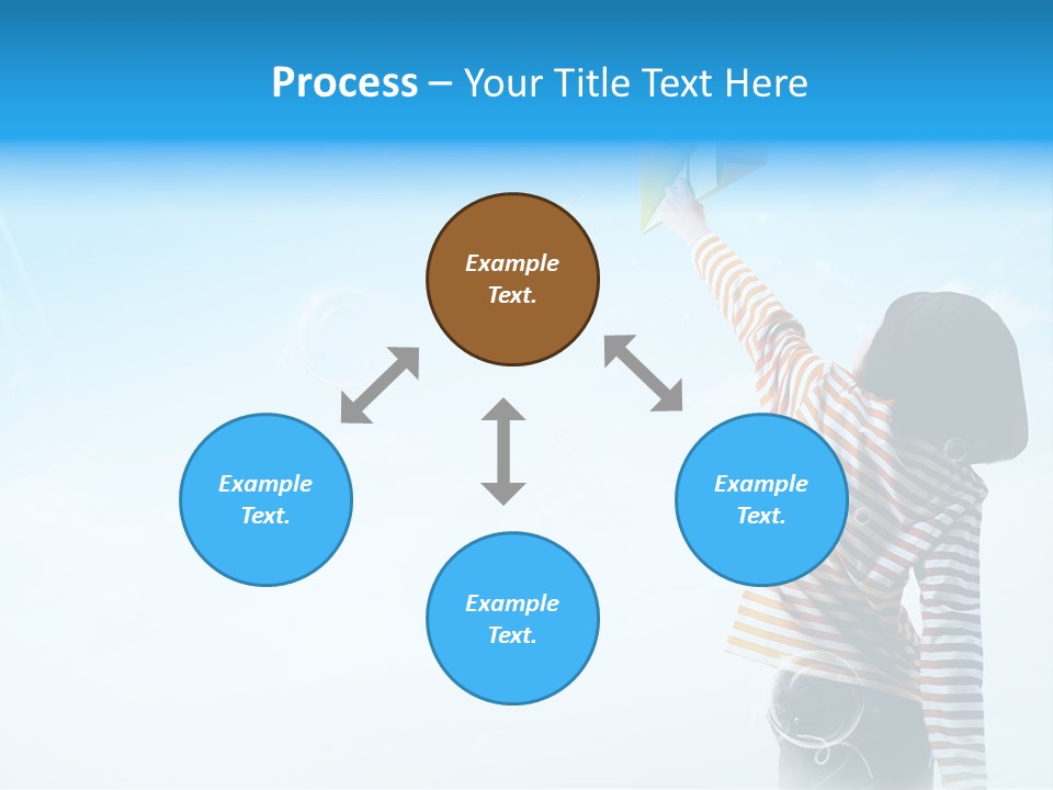 Healthy Girl Day PowerPoint Template