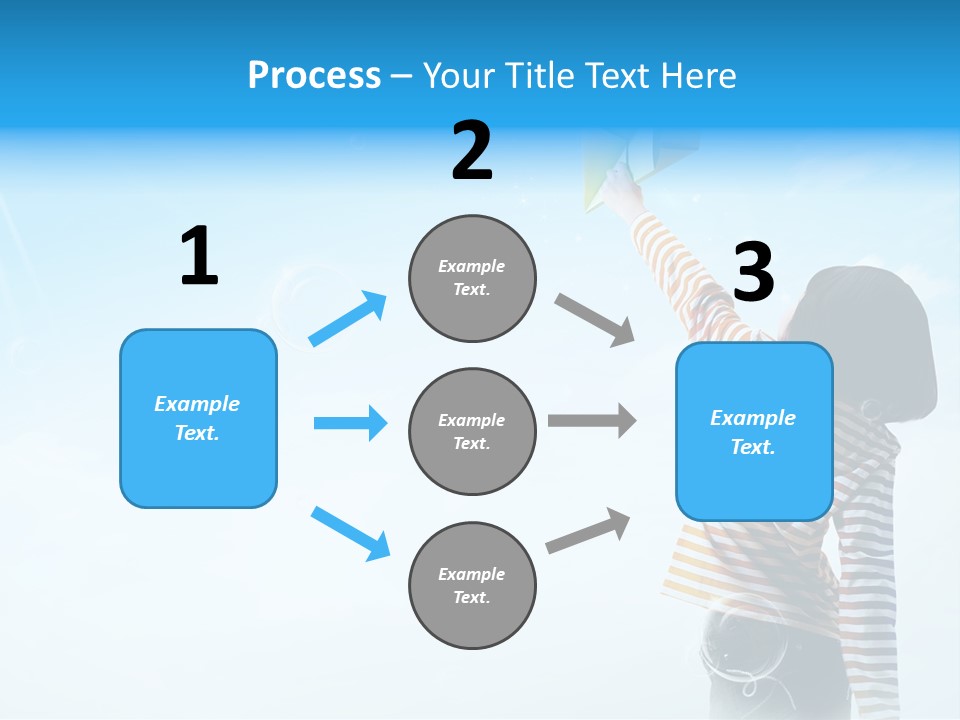 Healthy Girl Day PowerPoint Template