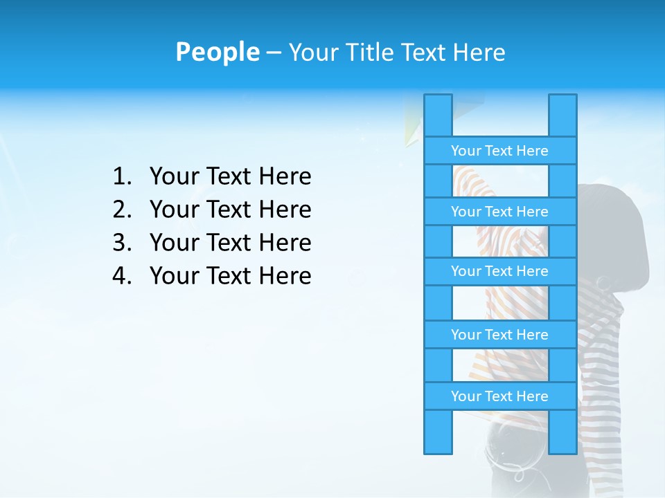 Healthy Girl Day PowerPoint Template