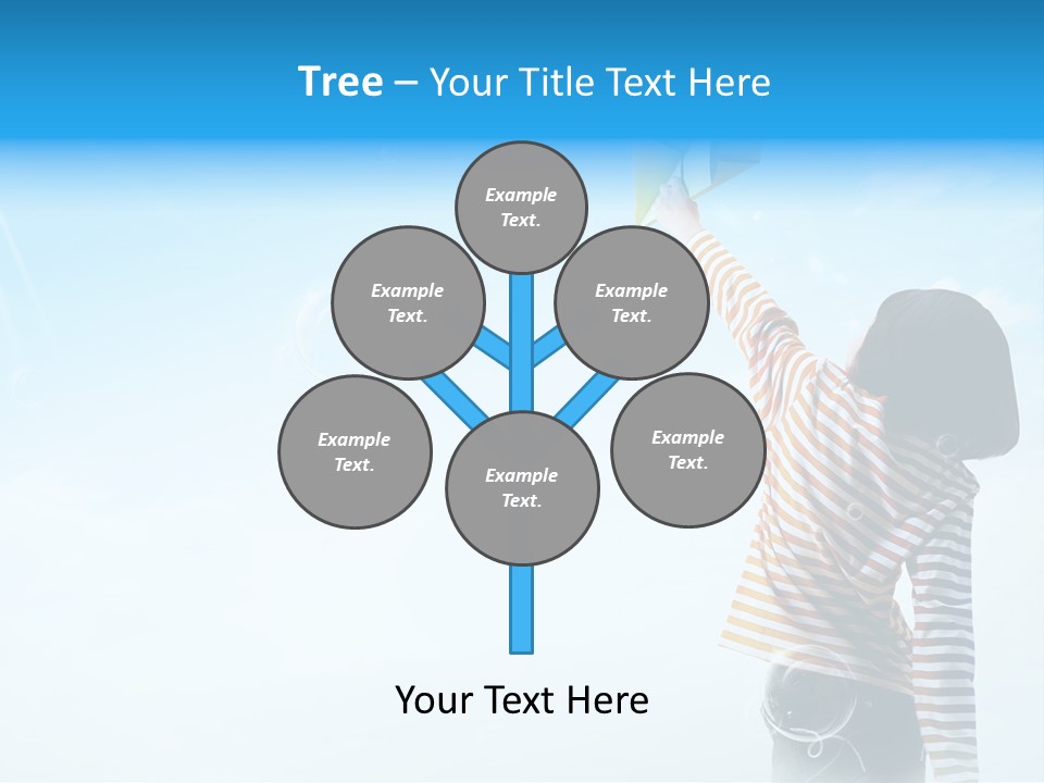 Healthy Girl Day PowerPoint Template