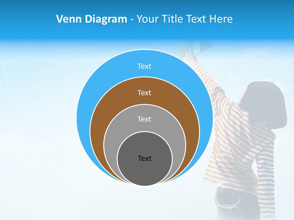 Healthy Girl Day PowerPoint Template