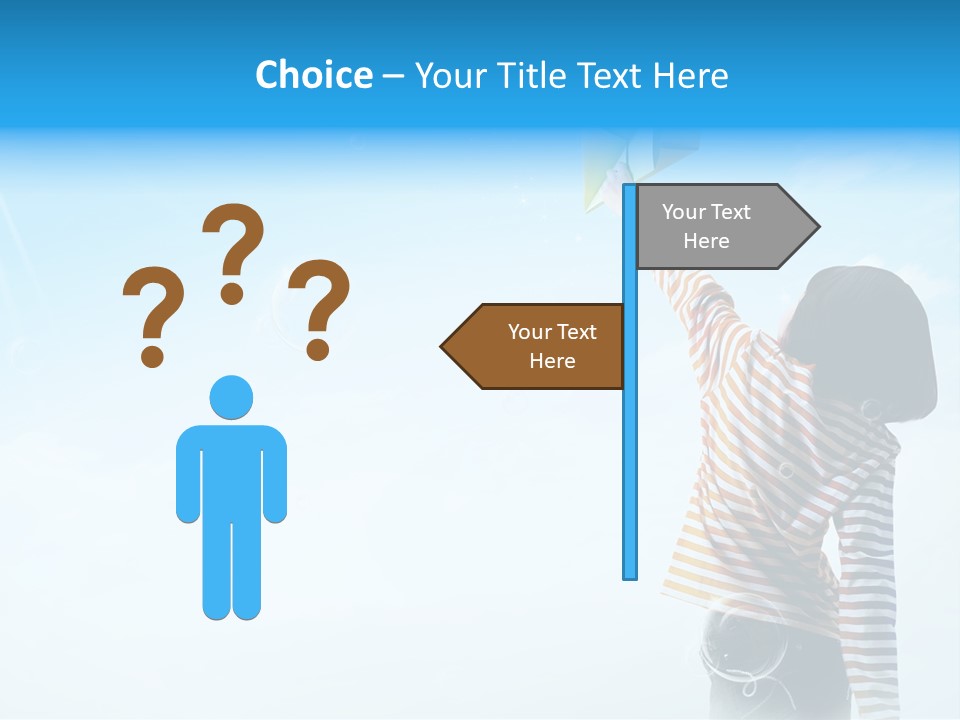 Healthy Girl Day PowerPoint Template