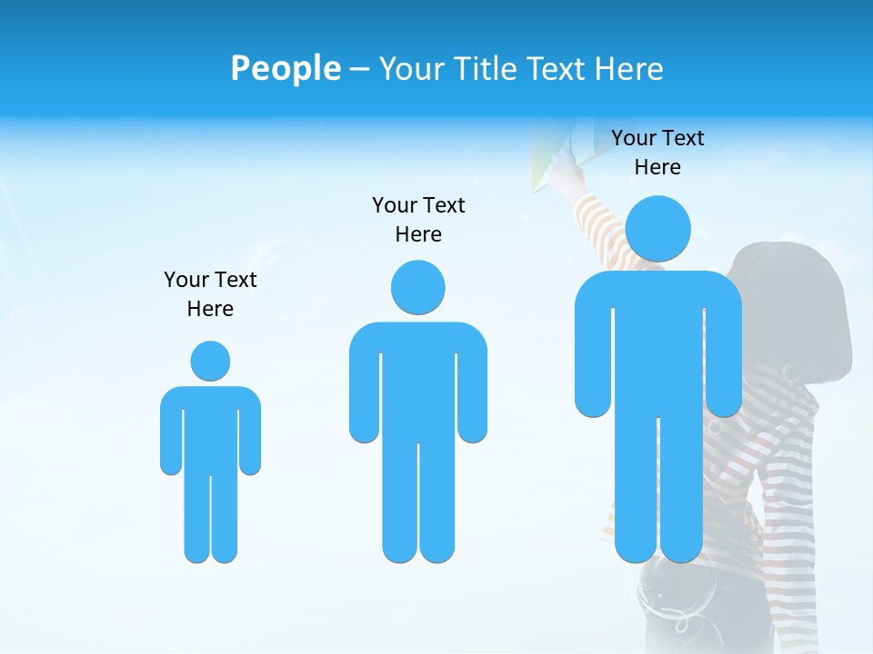 Healthy Girl Day PowerPoint Template