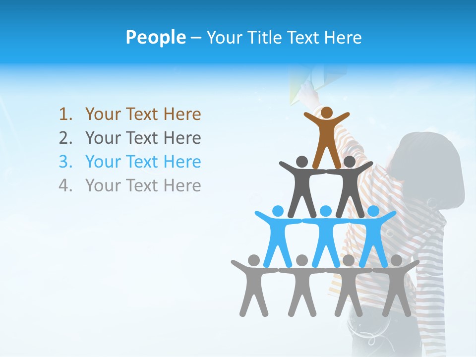 Healthy Girl Day PowerPoint Template