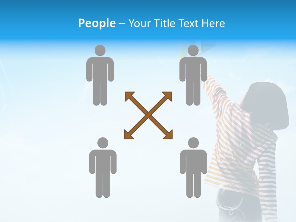 Healthy Girl Day PowerPoint Template