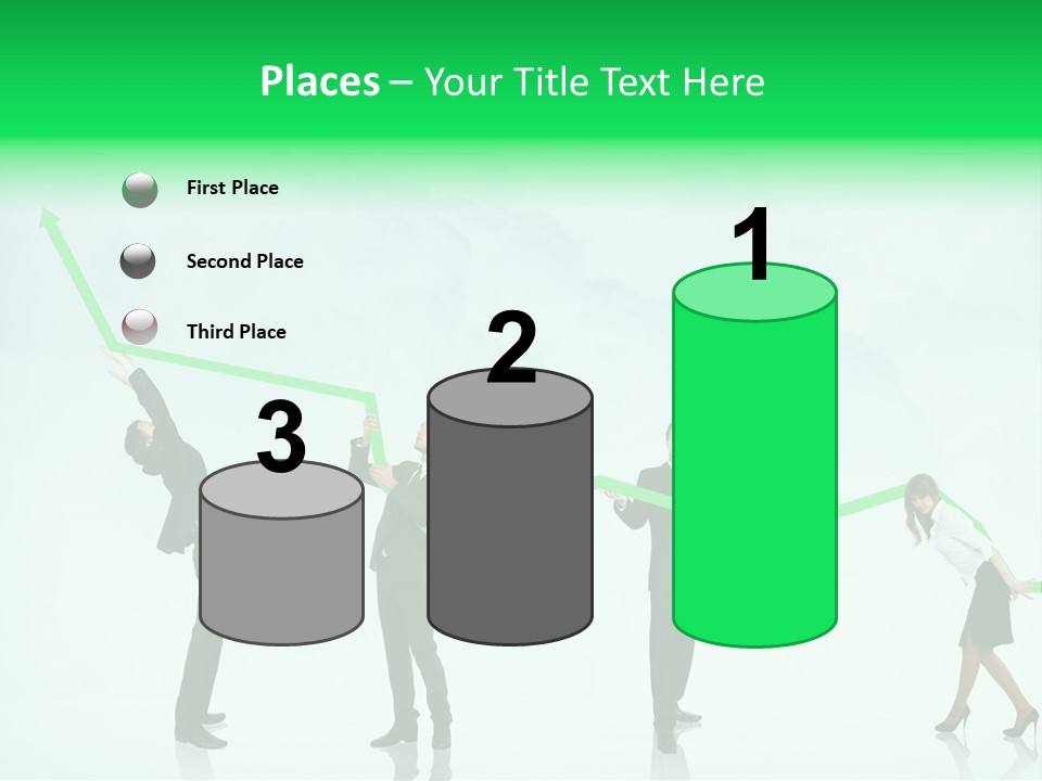 Colleagues Team Successful PowerPoint Template