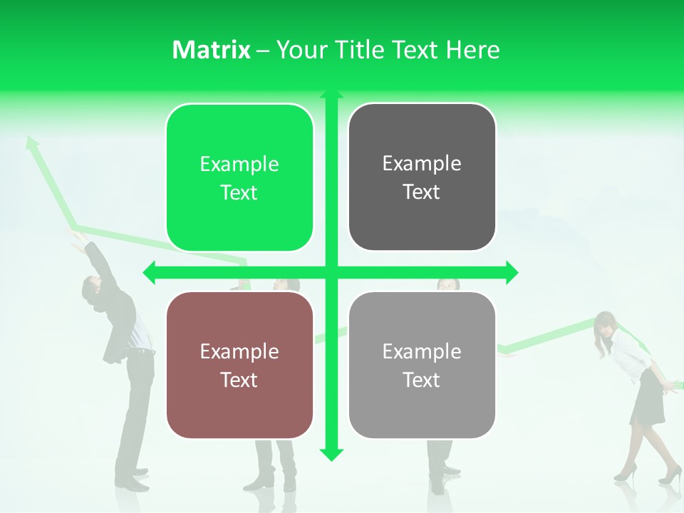 Colleagues Team Successful PowerPoint Template