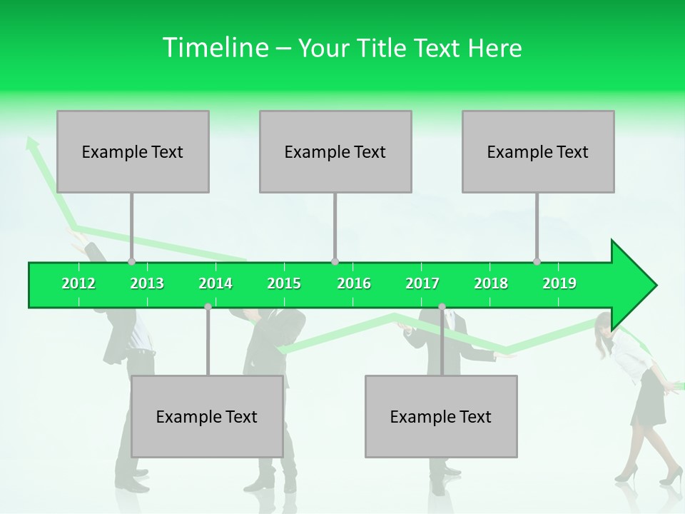 Colleagues Team Successful PowerPoint Template