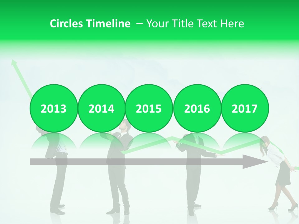 Colleagues Team Successful PowerPoint Template