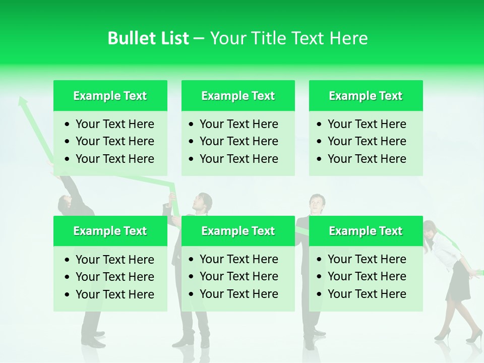 Colleagues Team Successful PowerPoint Template
