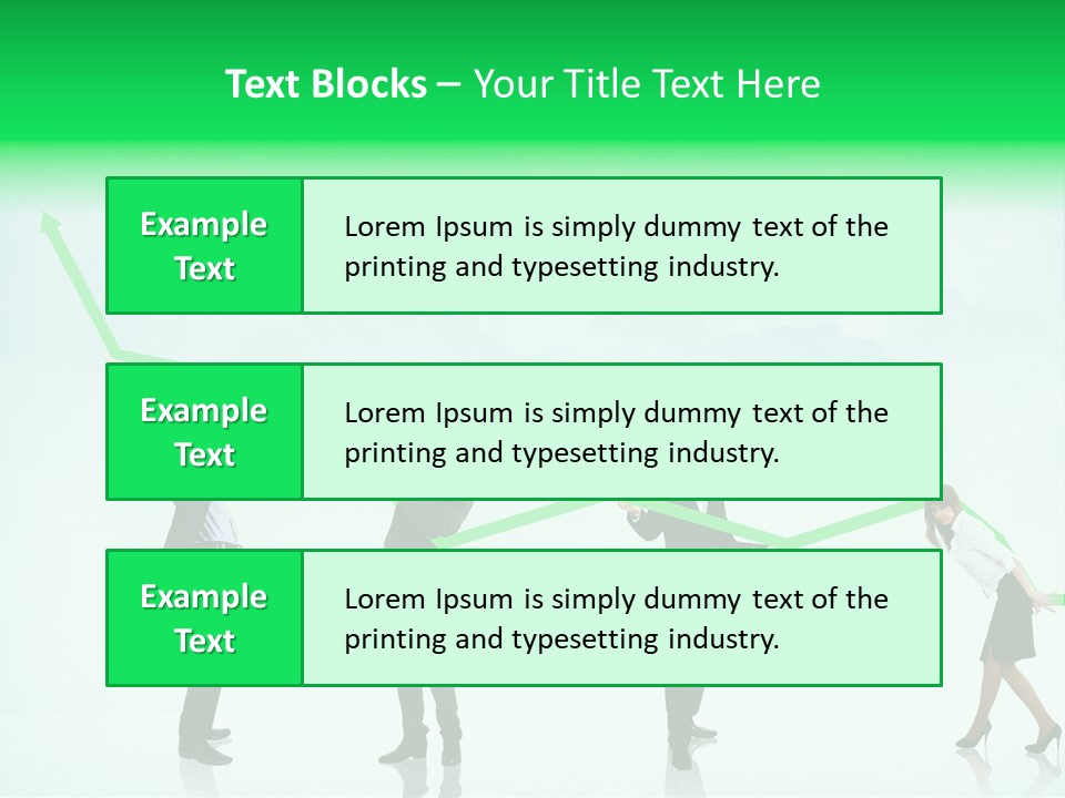Colleagues Team Successful PowerPoint Template