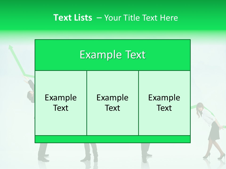 Colleagues Team Successful PowerPoint Template